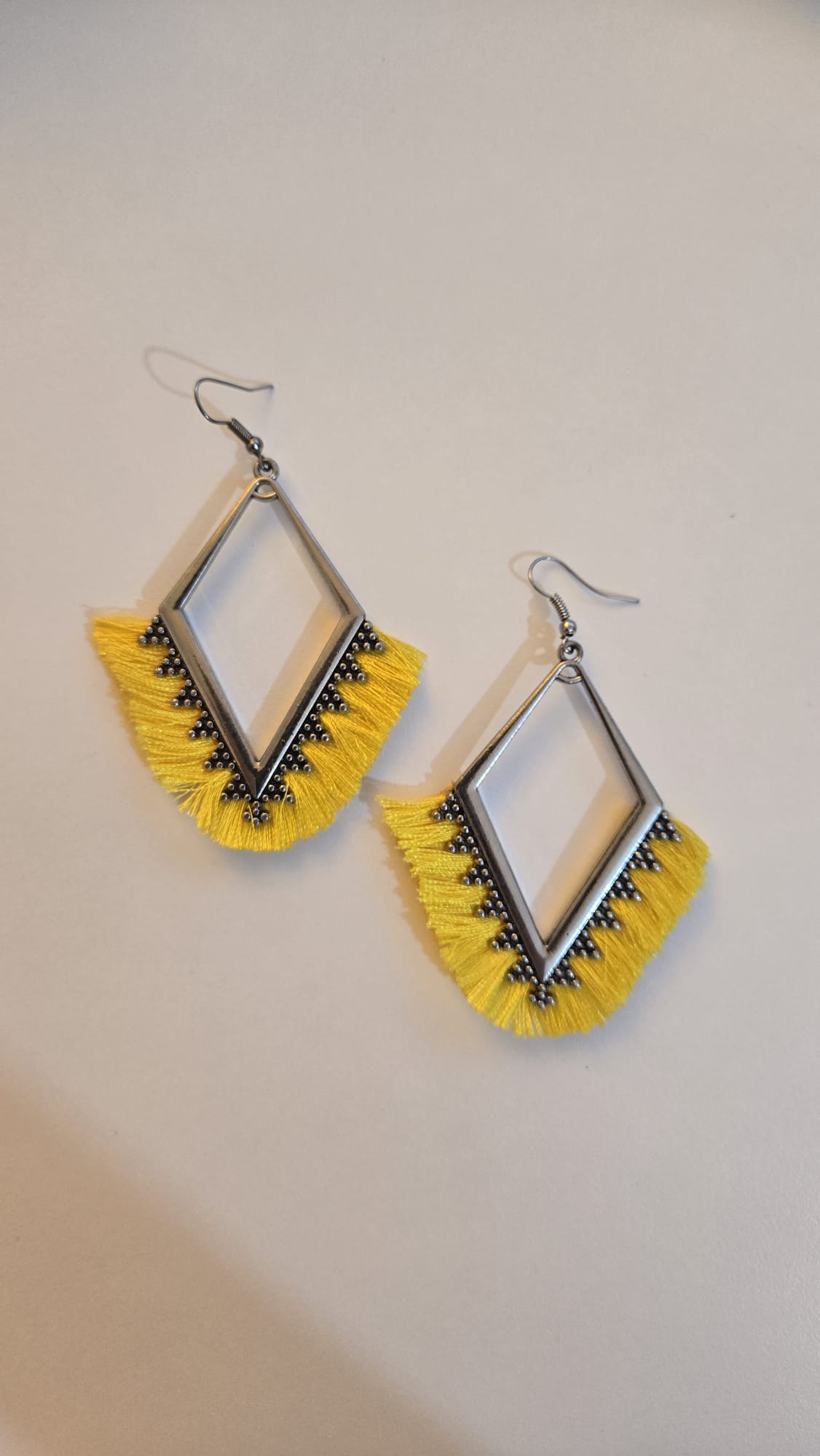 When In Peru - yellow - Paparazzi earrings