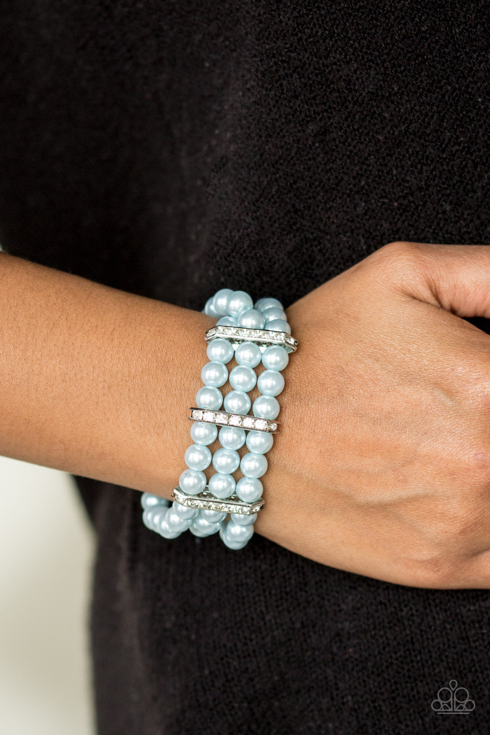 Put On Your Glam Face - Blue - Bracelet