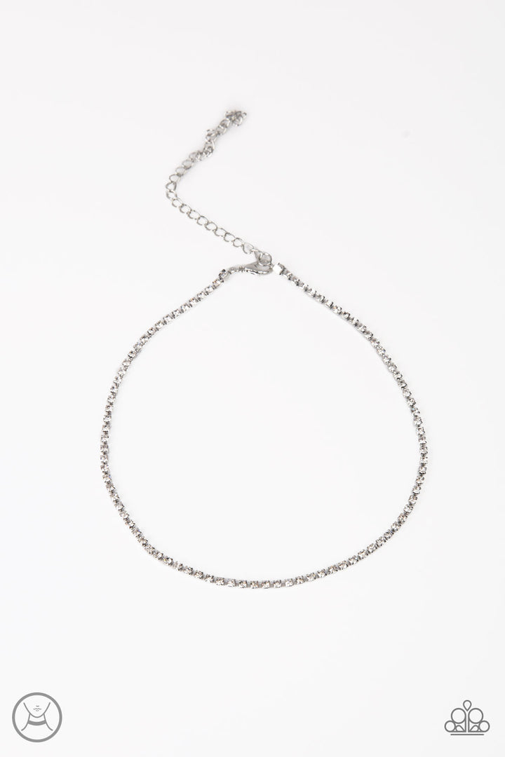 Pitch PURR-fect EXCLUSIVE White Choker Necklace & Earring Set