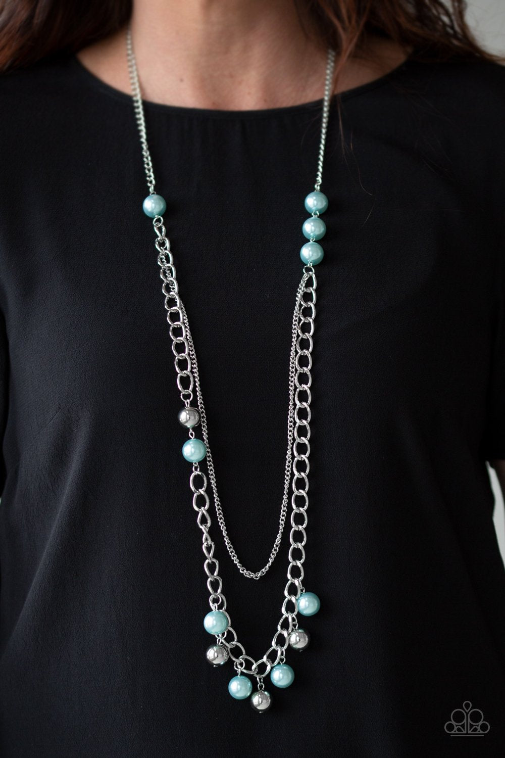 Modern Musical - blue - Necklace