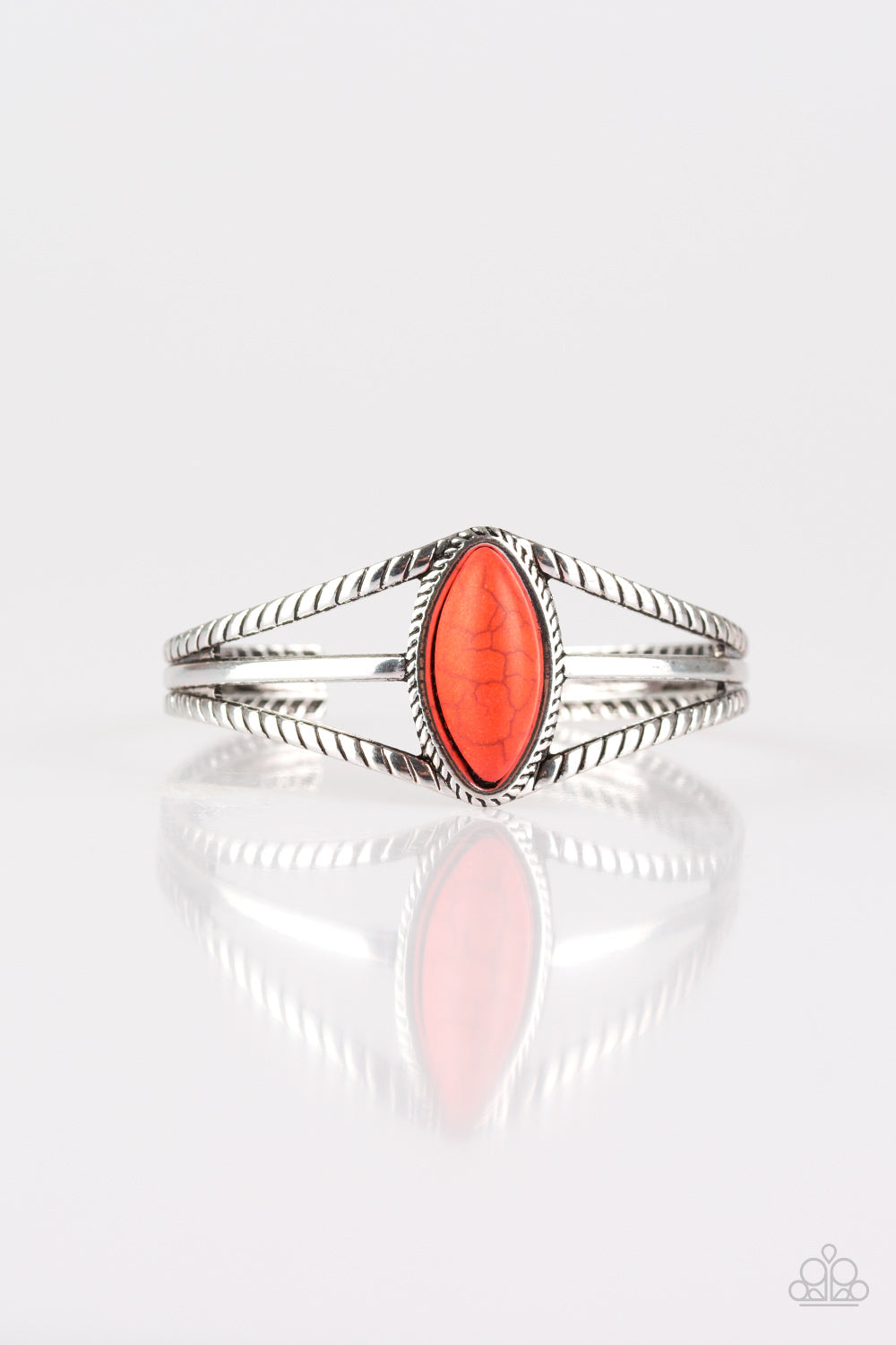 VINTAGE VAULT "Western Wanderer" Orange Bracelet