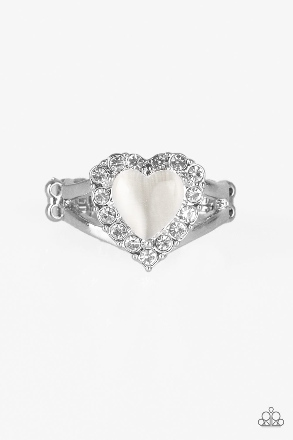"Love Is In The Air" White Ring