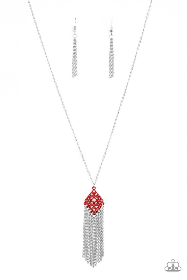 Color Me Capricious - Red Necklace