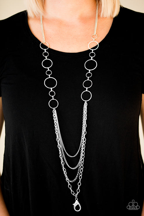 Industrial Circus - White Lanyard