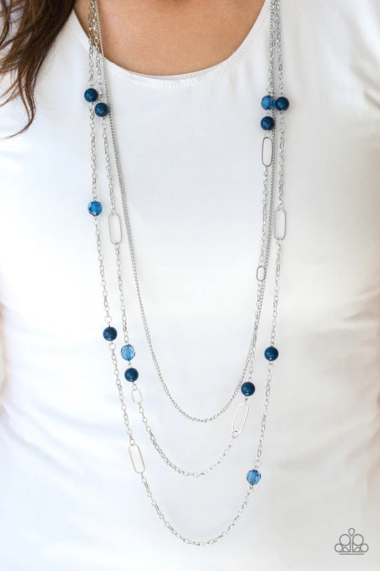 East Coast Classic - blue - Paparazzi necklace