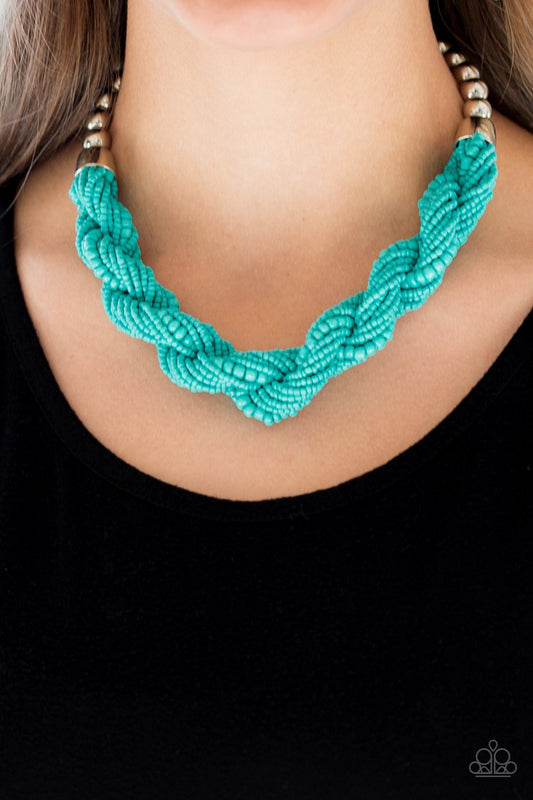 Savannah Surfin - Blue - Necklace