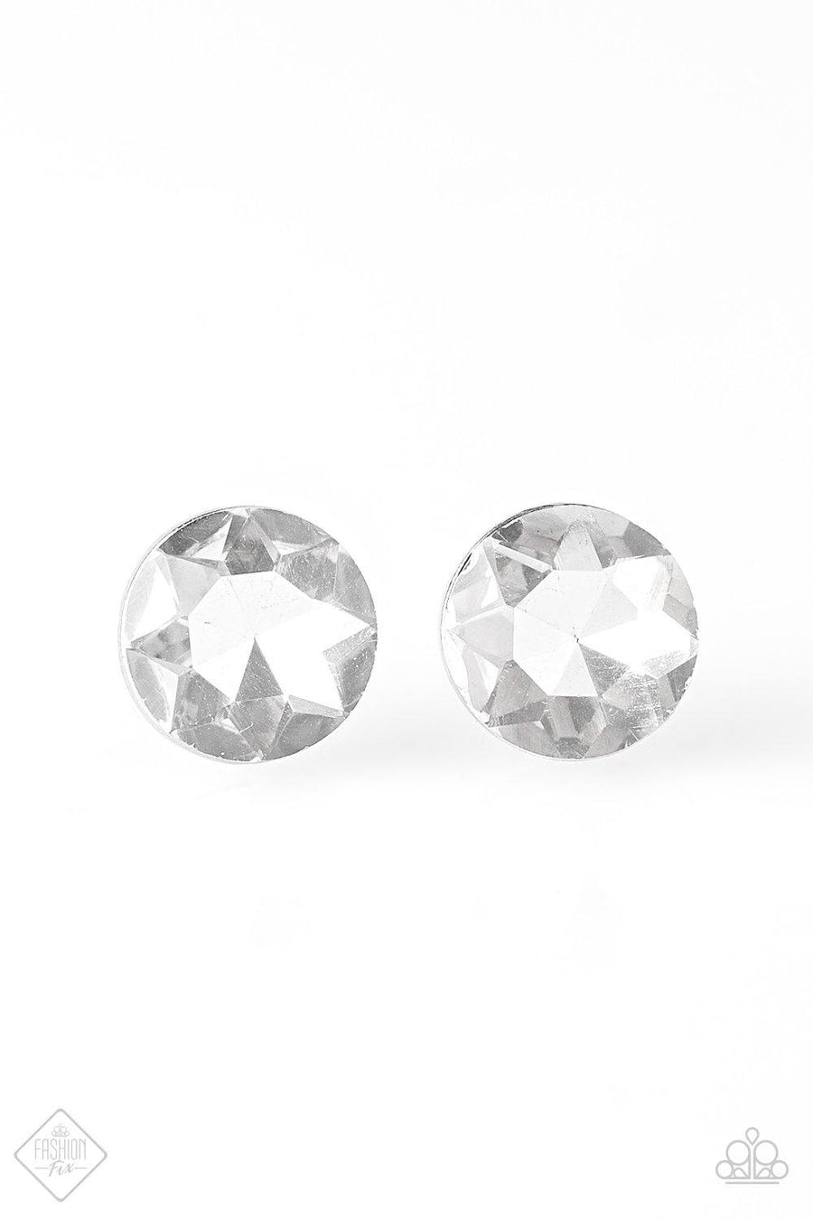 GLOWING, GLOWING, Gone! - White Earrings - Accessories