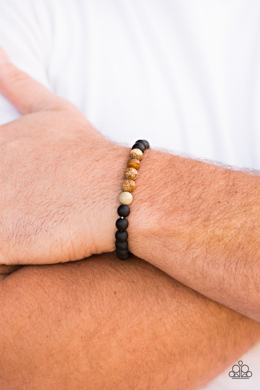 "Collected" Brown Bracelet