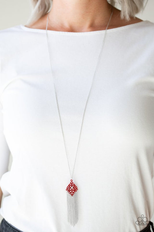 Color Me Capricious - Red Necklace