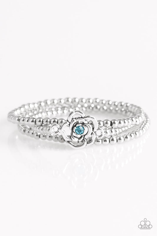 "Perennial Princess" Blue Bracelet