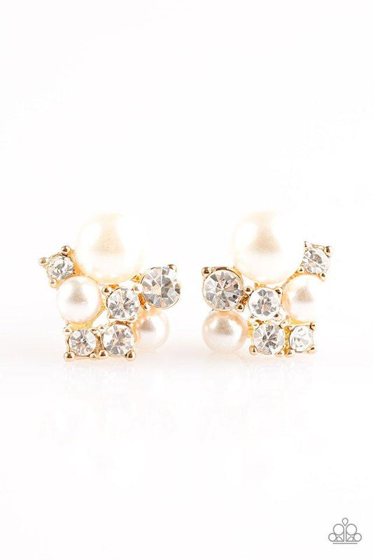 Earring - The Hostess With The POST-est - Gold Post