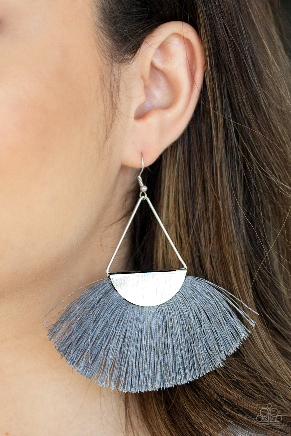 Paparazzi VINTAGE VAULT "Modern Mayan" Silver Earrings