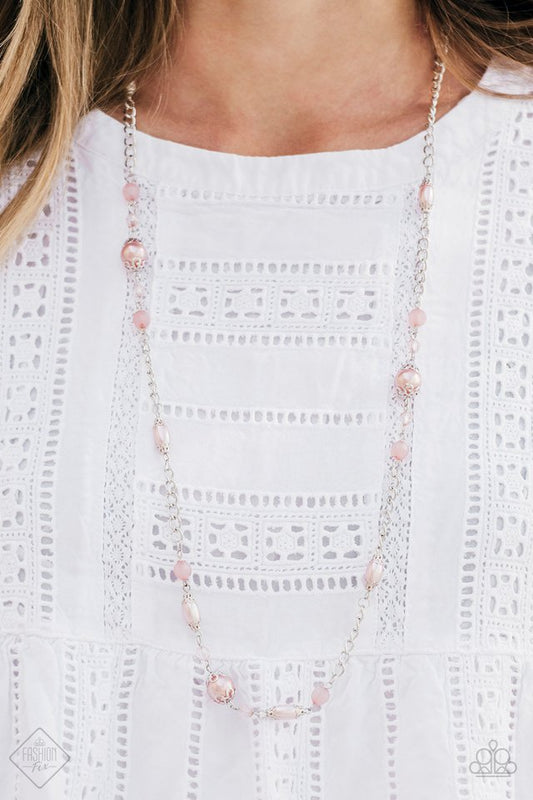 Magnificently Milan - Orange Necklace