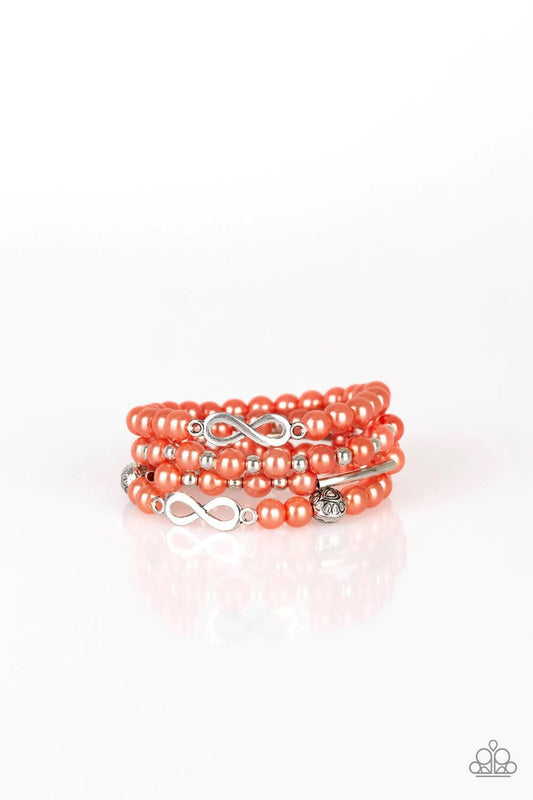 Limitless Luxury Orange Bracelet