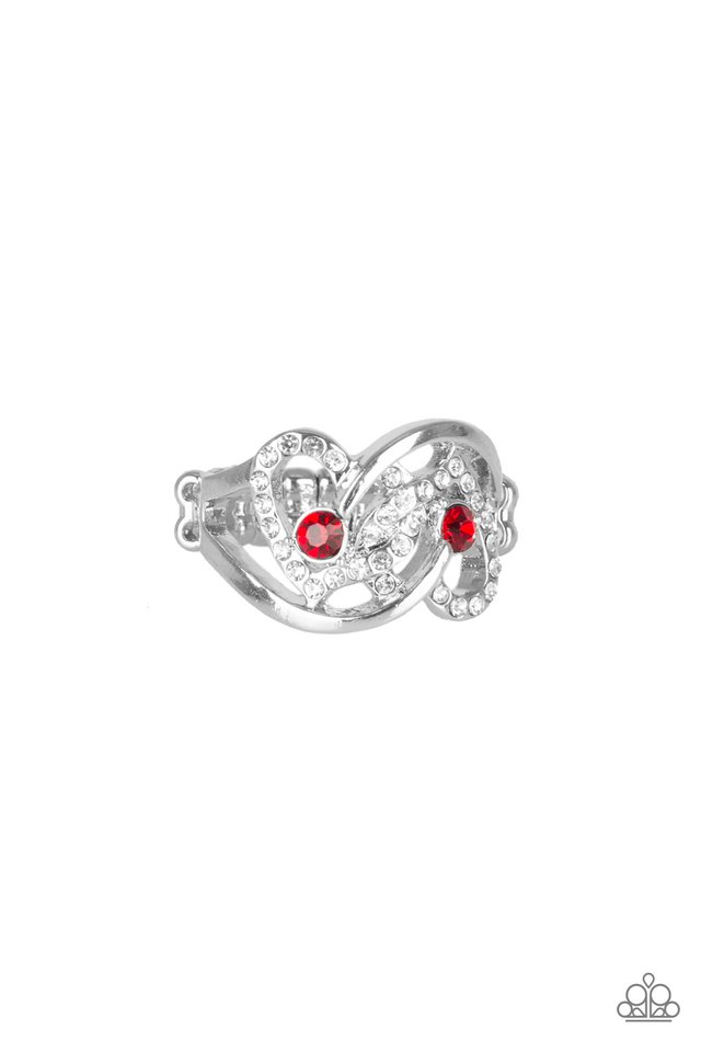 Have The World On A HEART-String - Red Ring