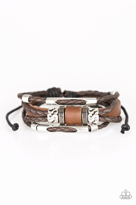 "Tundra Trekker" Brown Urban Bracelet Unisex