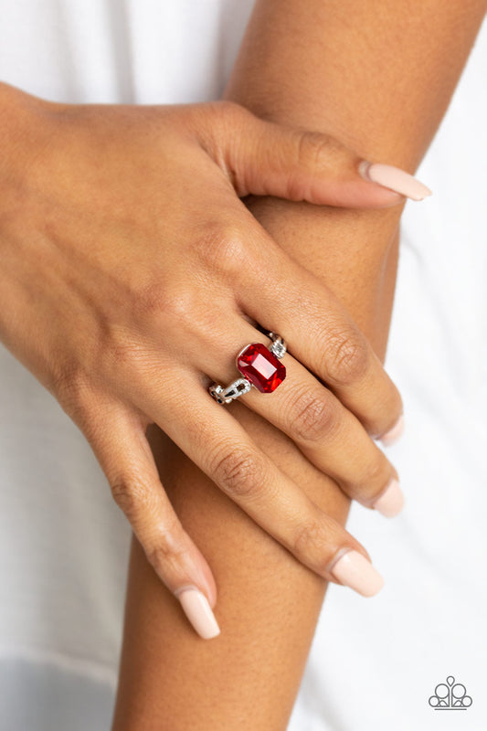 "Feast Your Eyes" Red Ring
