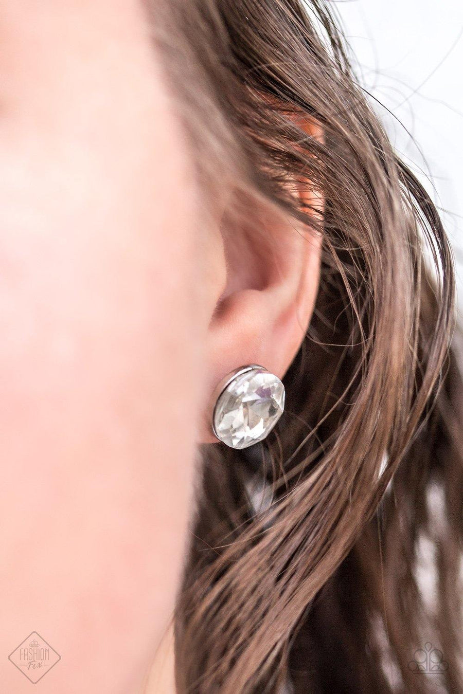 GLOWING, GLOWING, Gone! - White Earrings - Accessories
