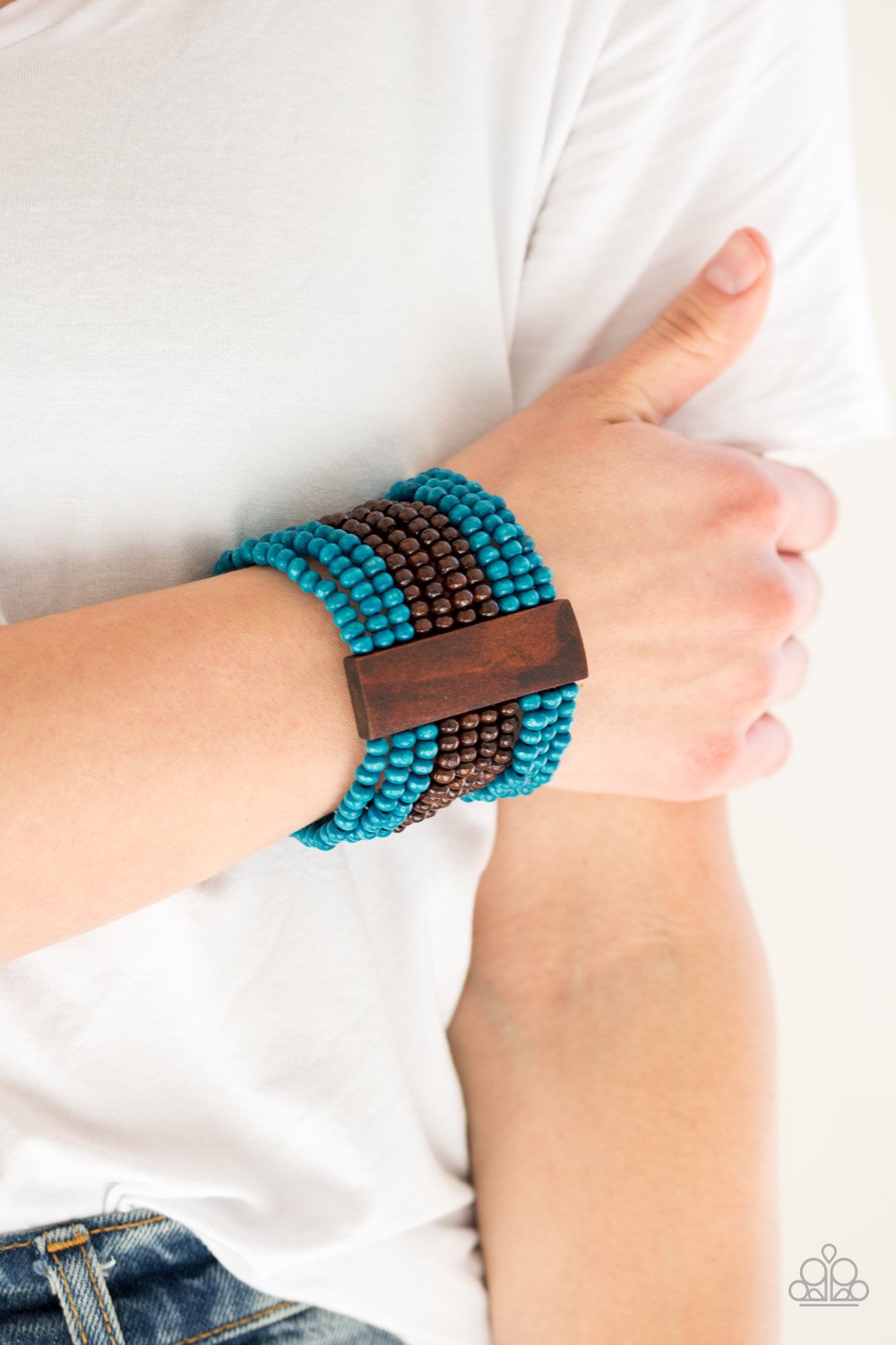 Jamaican Me Jam - Blue - Bracelet
