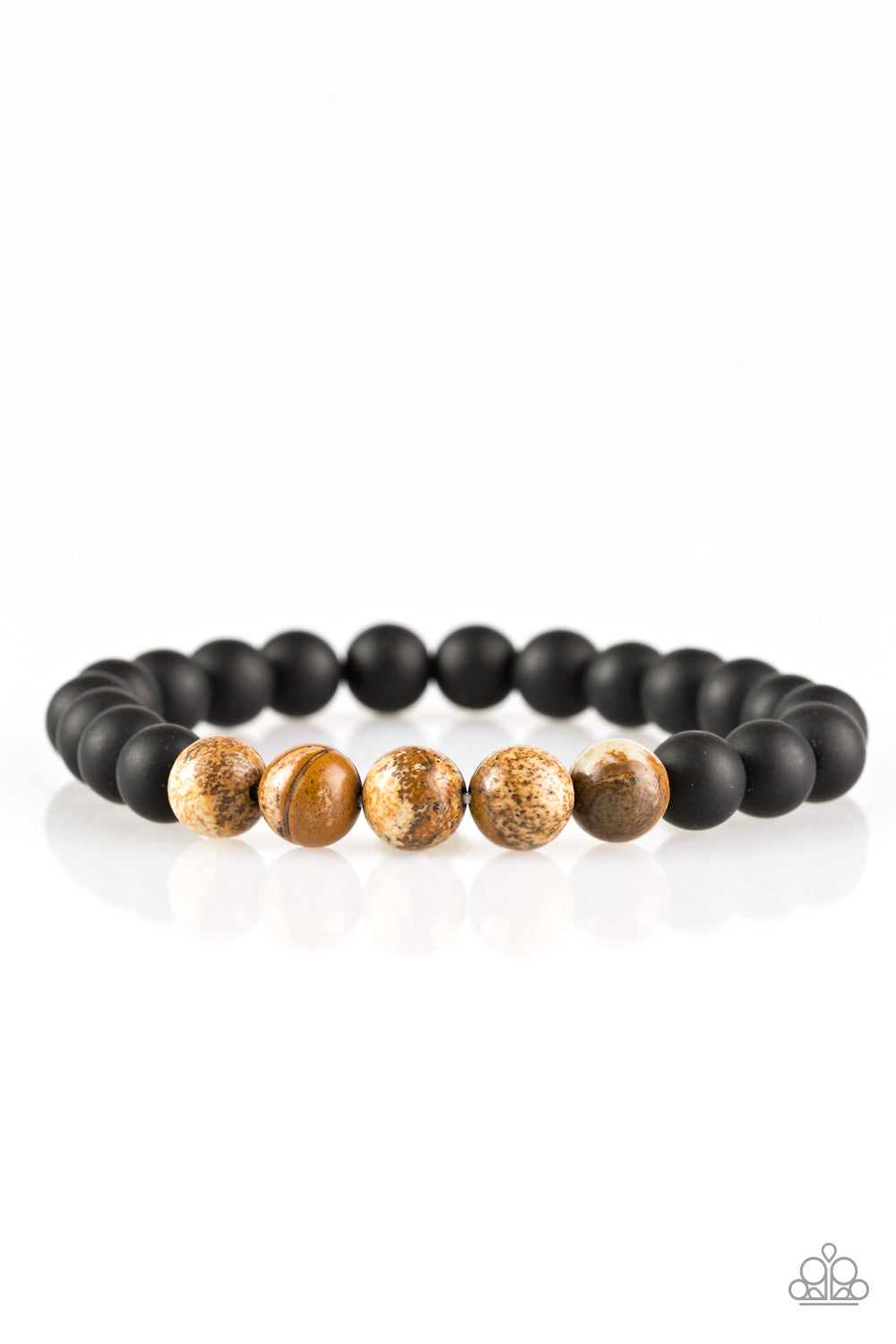 "Collected" Brown Bracelet