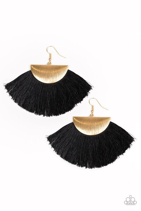 Fox Trap - Gold Earrings