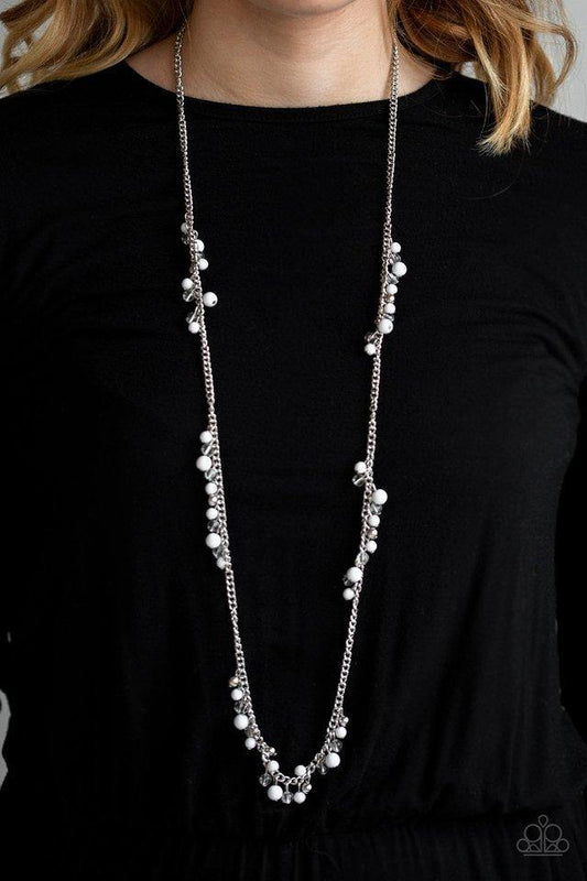 Miami Mojito - White Necklace - Accessories