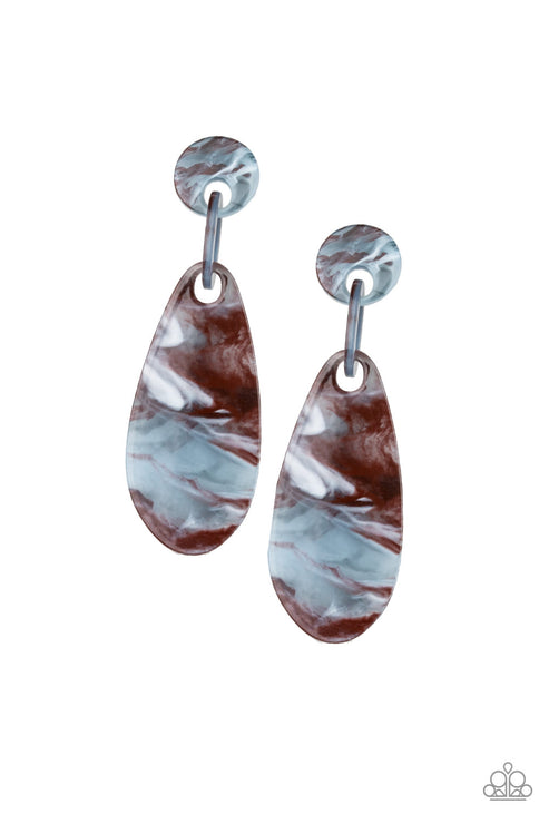A HAUTE Commodity - Brown Post Earrings