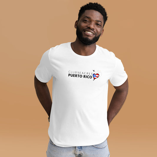 Club Seacret Puerto Rico - Camiseta de manga corta unisex